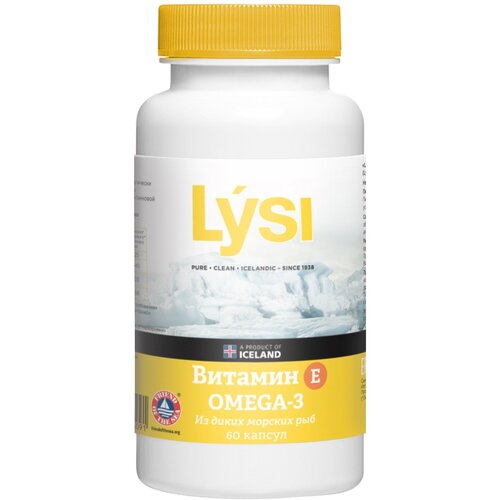 ������ ������ Omega 3 LYSI ���� �����-3 ����. � ��������� � 60 ������ ����