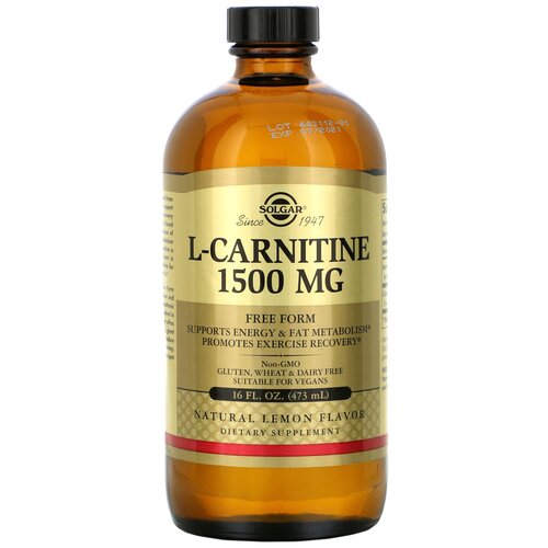 ������ ������ Solgar L-Carnitine ��., 1500 ��, 473 ��, ����� ����
