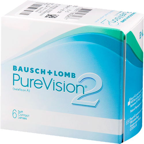 ������ ������ ���������� ����� Bausch & Lomb PureVision 2 HD., 6 ��., R 8,6, D -3 ����