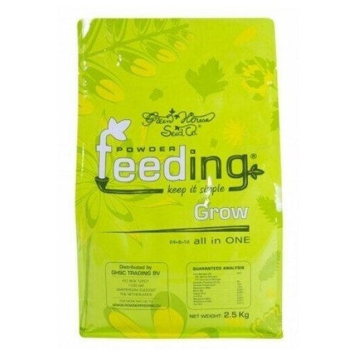 ������ ������ ����������� ��������� Green House Powder Feeding Grow 2500 ��. (2,5 ��) ����