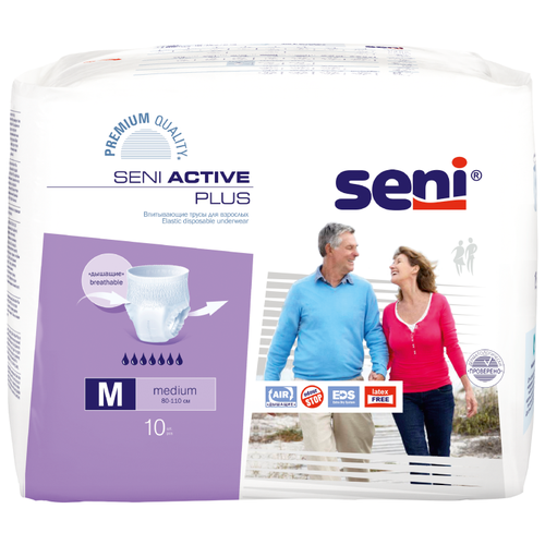 ������ ������ ����� - ���������� ��� �������� ����������� Seni ACTIVE PLUS Medium (80-110 ��),10 ��. ����