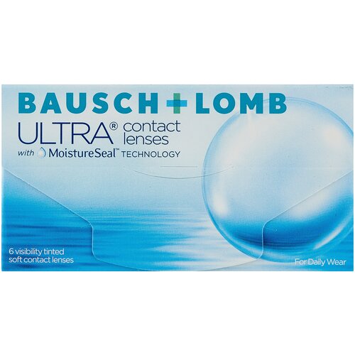 ������ ������ ���������� ����� Bausch & Lomb Ultra, 6 ��., R 8,5, D -2,25, 1 ��. ����