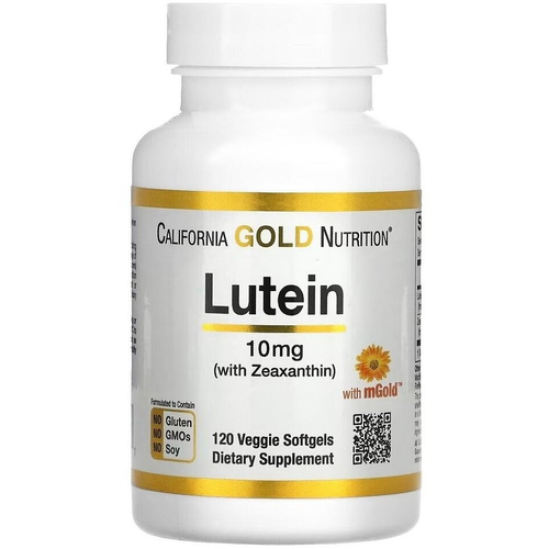 ������ ������ ������� California Gold Nutrition Lutein with Zeaxanthin, 0.3 �, 0.1 ��, 10 ��, 120 ��. ����