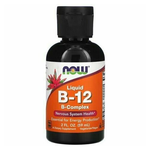 ������ ������ ������� B12 NOW B-12 Liquid B-Complex 2 OZ / ��� �-12 ������ �-�������� 59 �� ����