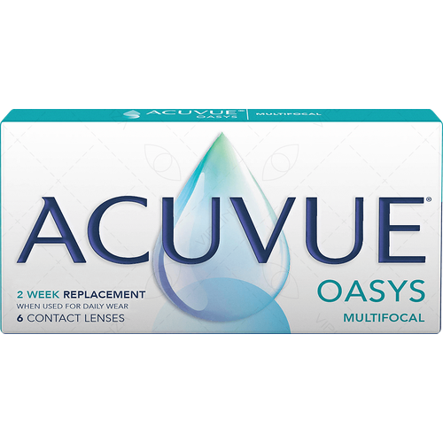 ������ ������ ���������� ����� ACUVUE Oasys Multifocal, 6 ��., R 8,4, D +1, ADD: ������ ����