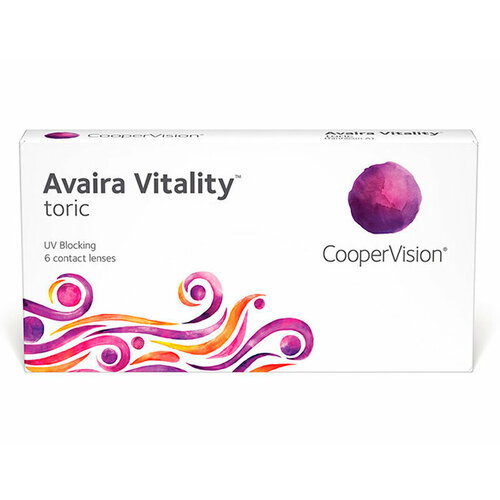 ������ ������ ���������� ����� CooperVision Avaira Vitality toric., 6 ��., R 8,5, D +3,25,�CYL:�-1,75,�A�:�10, 1 ��. ����