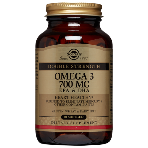 ������ ������ Solgar Double Strength Omega 3 EPA & DHA ����., 700 ��, 300 �, 30 ��. ����
