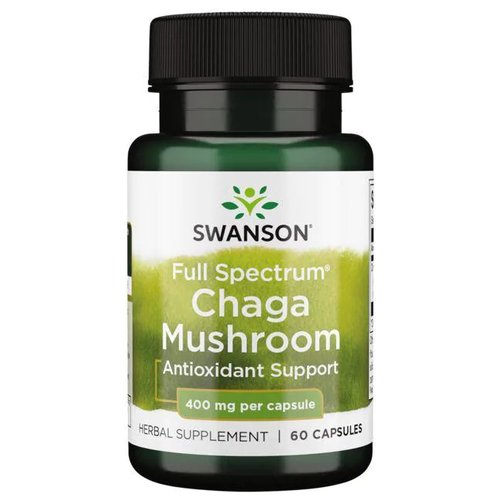 ������ ������ Swanson Full Spectrum Chaga Mushroom (���� ���� ������� �������) 400 �� 60 ������ ����
