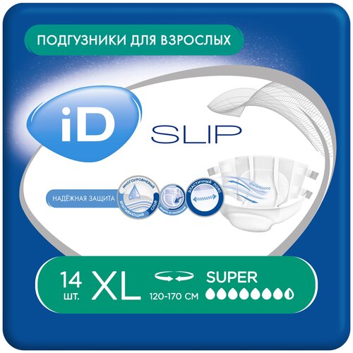 ������ ������ ���������� ��� �������� iD Slip Super, XL, 7.5 ������, 120-170 ��, 1 ��. �� 14 ��. ����