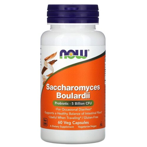 ������ ������ ������� NOW Saccharomyces Boulardii, 80 �, 100 ��, 60 ��. ����