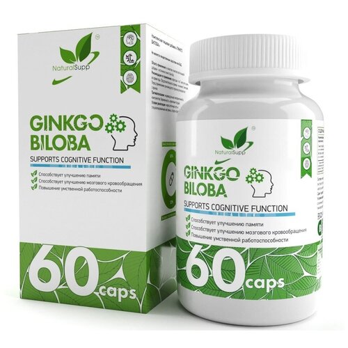 ������ ������ ������� NaturalSupp Ginkgo Biloba, 60 ��. ����