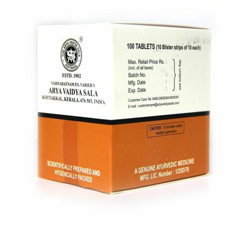 ������ ������ �������� ������� Varanadi Kwatham Kottakal Ayurveda, 100 ��� ����