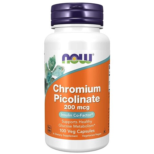 ������ ������ NOW Chromium Picolinate (��������� �����) 200 ��� 100 ������ ����