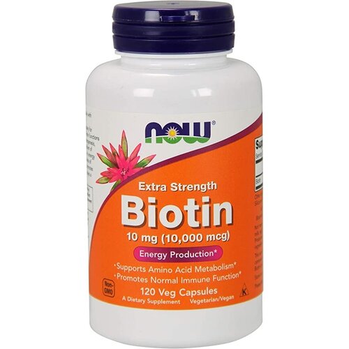 ������ ������ NOW Biotin 10 mg (10.000 mcg) 120 �������������� ������ ����