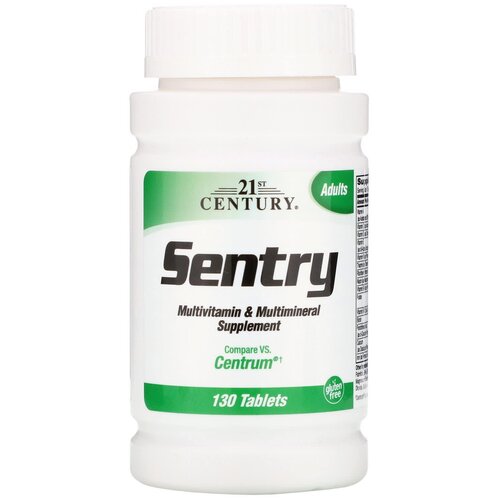 ������ ������ �������� 21st Century Sentry Multivitamin & Multimineral Supplement, 120 �, 130 ��. ����