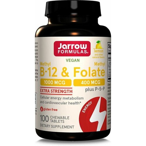 ������ ������ �������� Jarrow Formulas Methyl B-12 & Methyl Folate 1000 ���/400 ���, 100 ��. ����