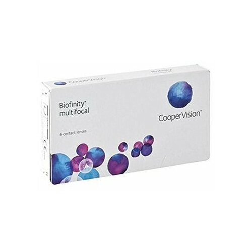 ������ ������ ���������� ����� CooperVision Biofinity Multifocal, 3 ��., R 8,6, D +2,25, ADD: +2.00 D, ����������, 1 ��. ����