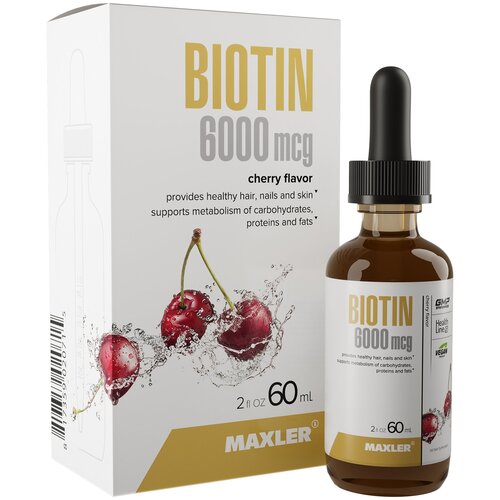 ������ ������ MAXLER Biotin ��., 6000 ���, 120 �, ����� ����