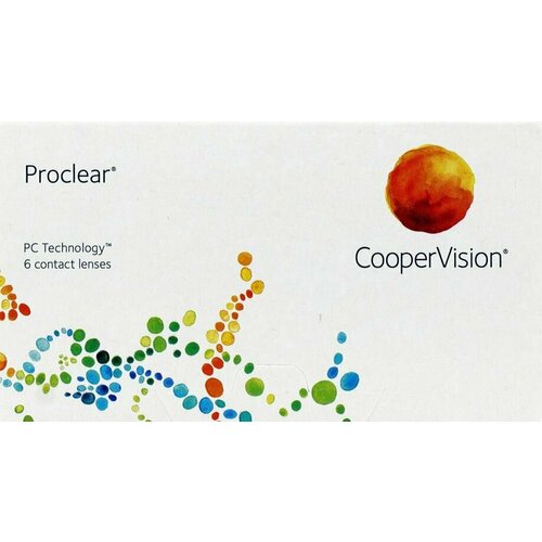 ������ ������ ���������� ����� �� ����� CooperVision Proclear Compatibles, 6 ��., R 8,6, D -0,75 ����