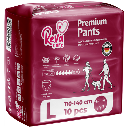 ������ ������ Reva Care Premium Pants, L, 10 ��., 1 ��. ����