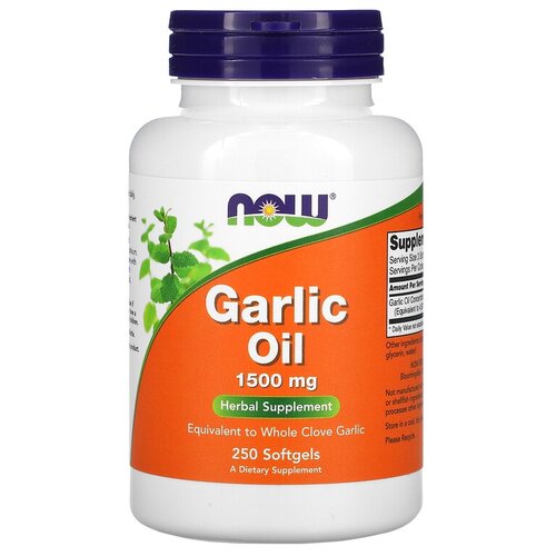������ ������ ������� NOW Garlic Oil, 250 ��. ����