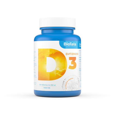 ������ ������ ������� �3 BioTela ���., 1000 ME, 50 �, 120 ��., ������ ����