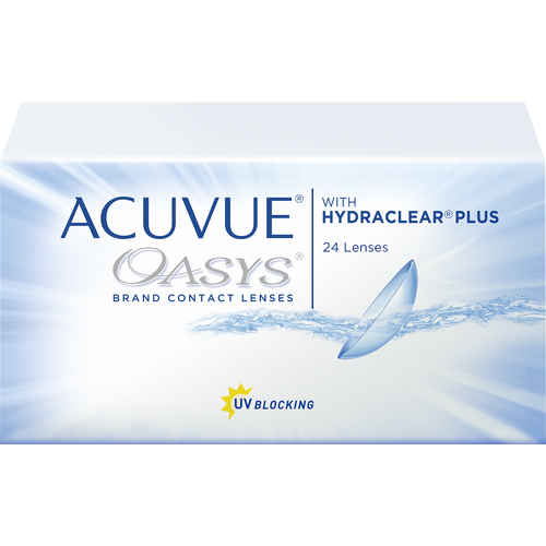 ������ ������ ���������� ����� �� ����� ACUVUE OASYS with HYDRACLEAR PLUS, 24 ��., R 8,8, D +4,5, 1 ��. ����