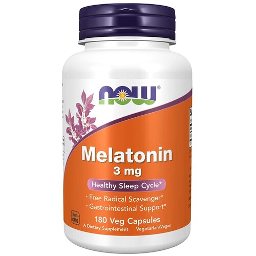 ������ ������ ������� NOW Melatonin, 119 �, 3 ��, 180 ��. ����