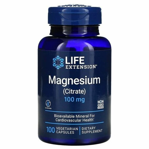 ������ ������ ������, Life Extension Magnesium Citrate 100 �� 100 ������ ����