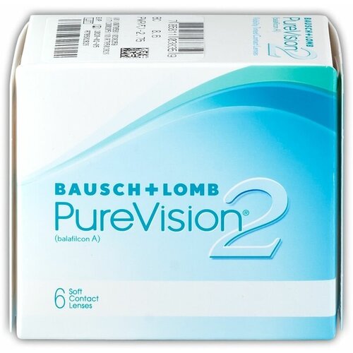 ������ ������ ���������� ����� Bausch & Lomb PureVision 2 HD., 6 ��., R 8,6, D -3,25 ����