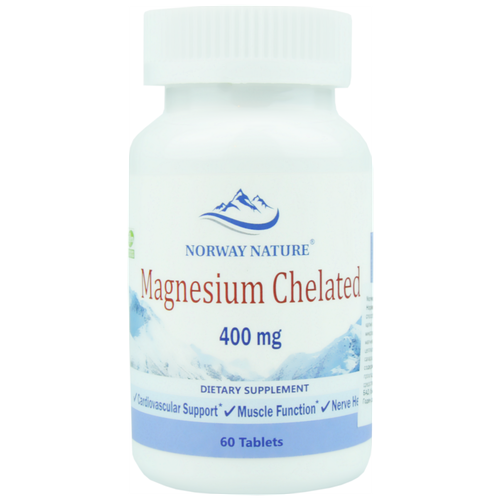 ������ ������ �������� Norway Nature Magnesium Chelated, 100 �, 400 ��, 60 ��. ����