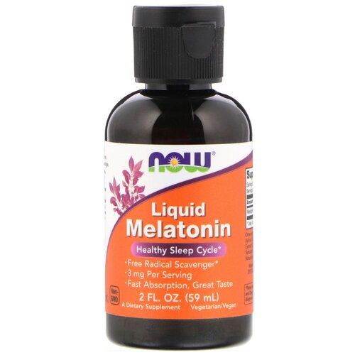 ������ ������ ������� NOW Liquid Melatonin, 59 ��, 3 �� ����