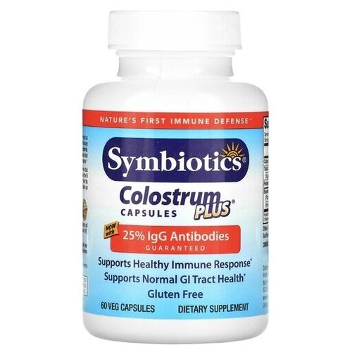 ������ ������ Symbiotics Colostrum Plus �������� ��������� ���� 60 ������ ����