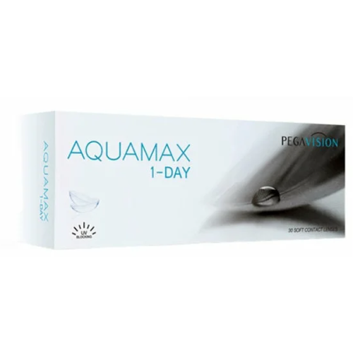 ������ ������ ����������� ���������� ����� Pegavision Aquamax 1-Day, 30 ��., R 8,6, D -5,25, 1 ��. ����
