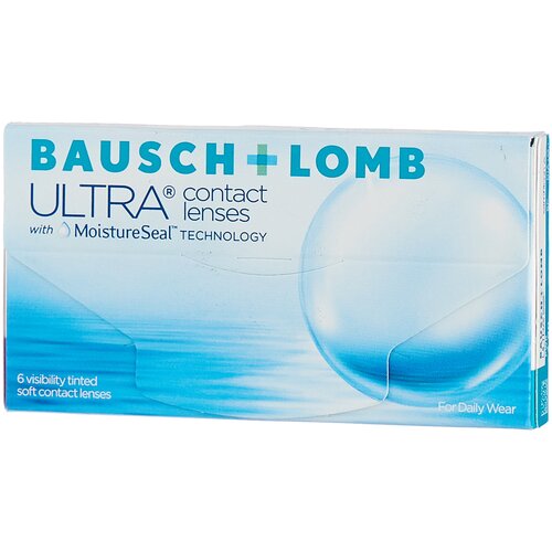 ������ ������ ���������� ����� Bausch & Lomb Ultra, 6 ��., R 8,5, D -7, 1 ��. ����