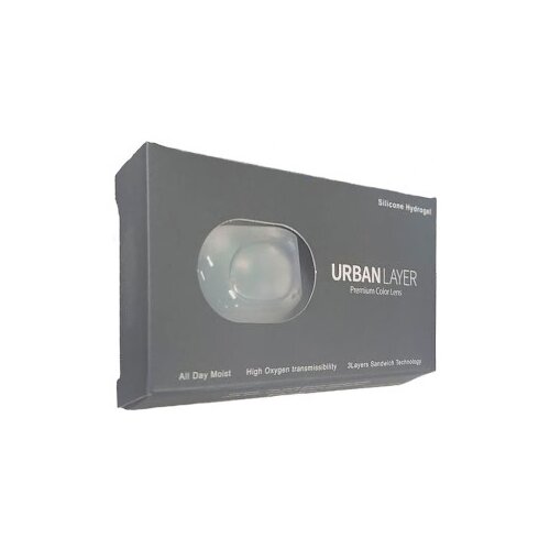 ������ ������ ���������� ����� Urban Layer Color Lens D 14.0, 2 ��., R 8,6, D -1, Cloud Blue, 1 ��. ����