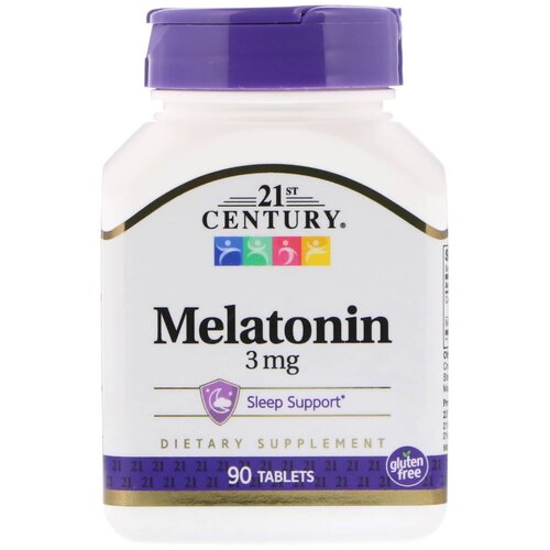 ������ ������ �������� 21st Century Melatonin, 180 �, 3 ��, 90 ��. ����