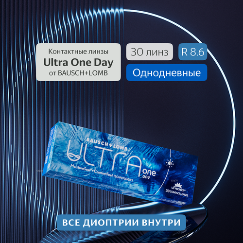 ������ ������ ���������� ����� ULTRA ONE DAY, 30 ��, -4.25, R:8,6 ����