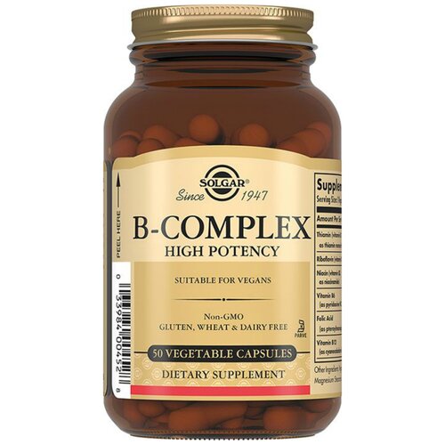 ������ ������ Solgar B-complex high potency ����., 370 �, 50 ��. ����