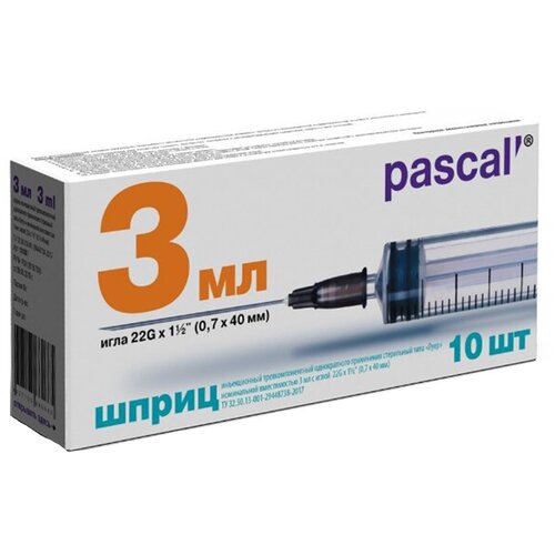 ������ ������ ����� Pascal' ����������������, 40 �� x 0.7 ��, ������: 22G, 3 ��, 10 ��. ����