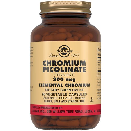 ������ ������ Chromium Picolinate ���. ����., 200 ���, 120 ��, 100 �, 90 ��. ����