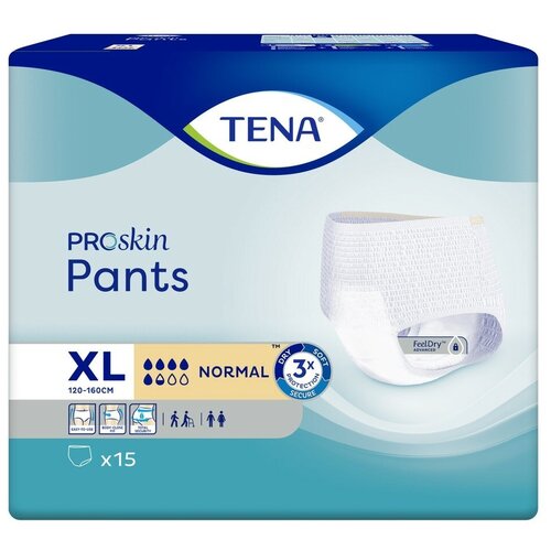 ������ ������ ����������-����� ��� �������� Tena Pants Normal XL, 15 �� ����