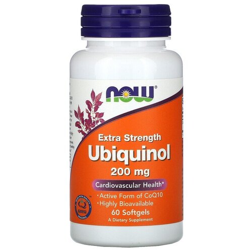 ������ ������ ������� NOW Ubiquinol, 90 �, 200 ��, 60 ��. ����