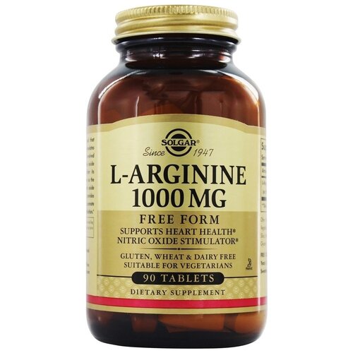 ������ ������ Solgar L-Arginine ���., 1000 ��, 350 �, 90 ��. ����