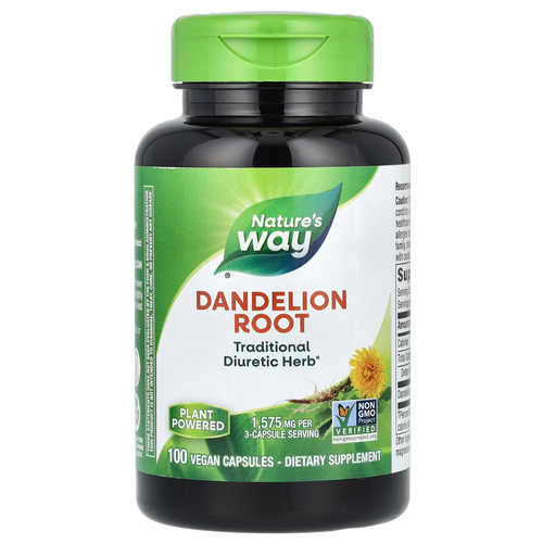 ������ ������ Nature's Way, dandelion root, ������ ����������, 525 ��, 100 ��������� ������ ����