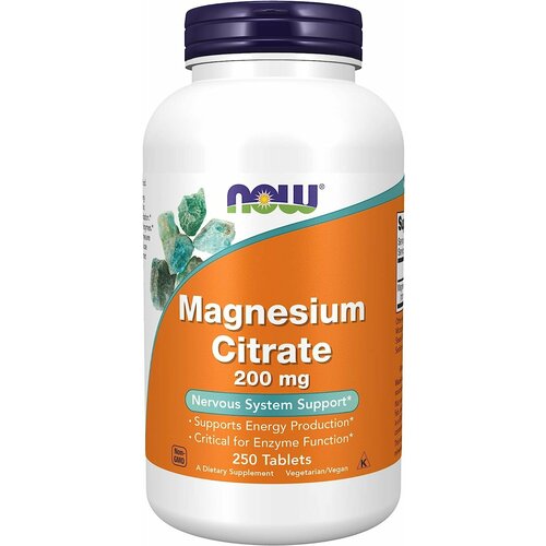 ������ ������ NOW Magnesium Citrate 200 �� 250 ���� / ��� ������ ������ 200 �� 250 ���� ����