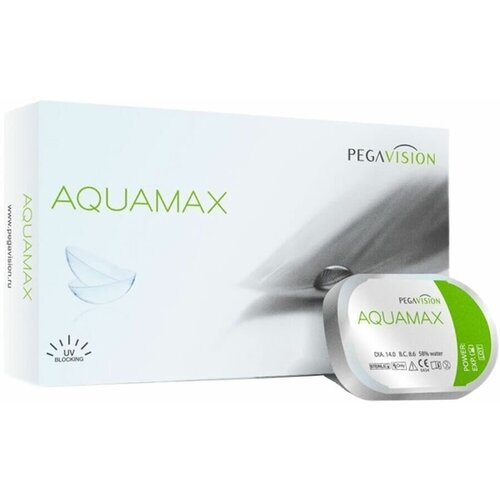 ������ ������ ���������� ����� Pegavision Aquamax., 6 ��., R 8,6, D -2,5, 1 ��. ����