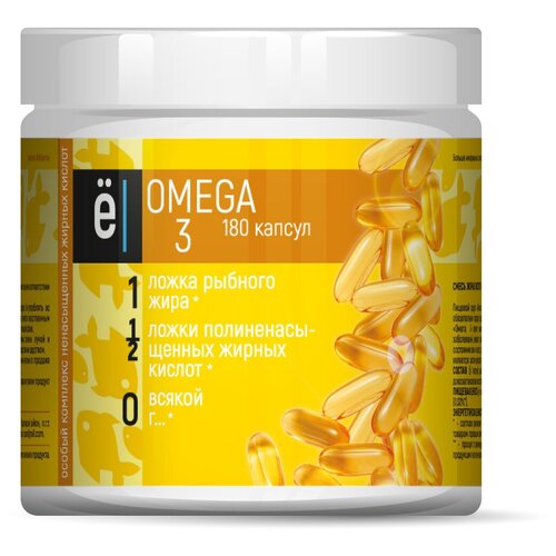 ������ ������ ������ Omega 3 ����., 1000 ��, 180 ��. ����