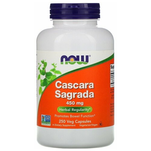 ������ ������ NOW Cascara Sagrada 450 mg 250 �������������� ������ ����