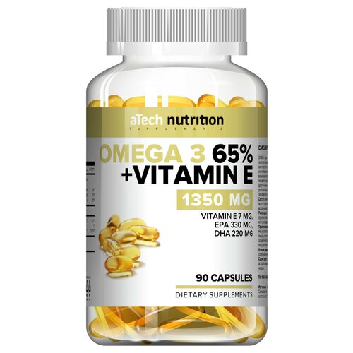 ������ ������ Omega 3 65% + Vitamin E, 1.35 �, 90 ��. ����